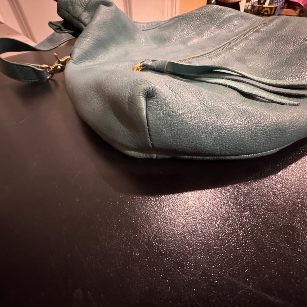 Foley + Corinna Teal Shoulder/crossbody leather Bag - Picture 11 of 13